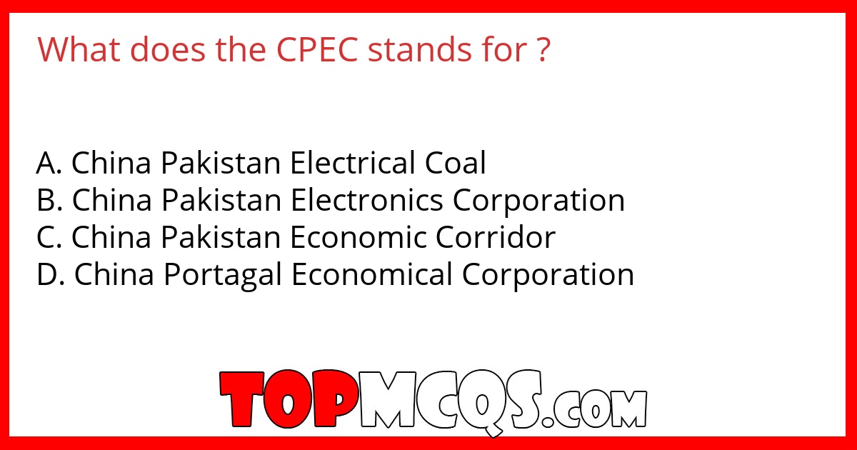 What does the CPEC stands for ?
